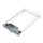 Logilink 2,5" külső HDD ház USB 3.0,csavarmentes, átlátszó