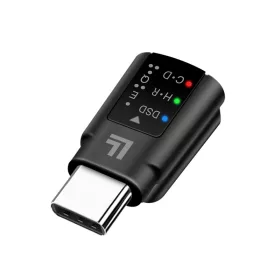   Logilink USB-C DAC audioadapter EQ-val, USB-C/M 3,5 mm/F-ig, fekete (UA0424)