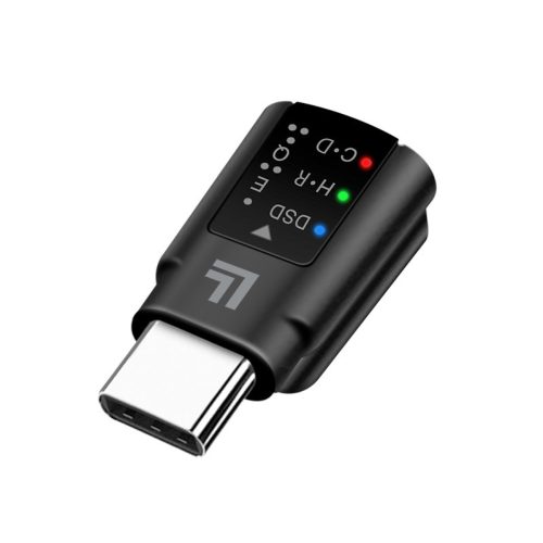 Logilink USB-C DAC audioadapter EQ-val, USB-C/M 3,5 mm/F-ig, fekete