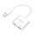 Logilink USB-C adapter PD töltőporttal, 2x USB-C, max. 60 W, fehér