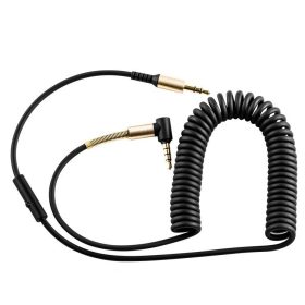 HOCO UPA02 Aux Audio kábel fekete-arany