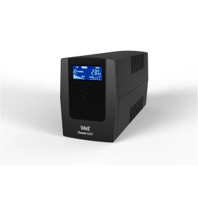   Well UPS-LINT-PALDIN650-WL szünetmentes tápegységek UPS 390W/650VA  LCD USB, RJ45