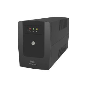   Well UPS-LINT-WARRIOR650-WL szünetmentes tápegységek UPS 390W/650VA