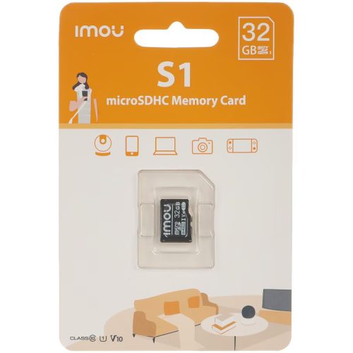 Imou Memóriakártya micro SDHC ST2-32-S1 32GB V10 (USDHC32GB-C10)