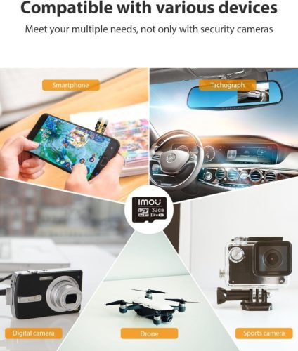 Imou Memóriakártya microSD 128GB ST2-128-S1 (USDXC128GB-C10)