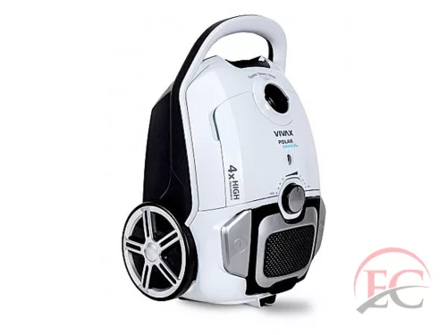 VIVAX VC-7004A szuper csendes porzsákos porszívó Fehér / 700W / (E602)