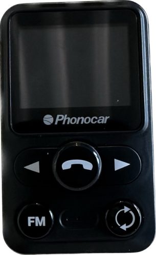 Phonocar VM549 Szivargyújtóról működtethető FM transzmitter Bluetooth funkcióval 12/24V