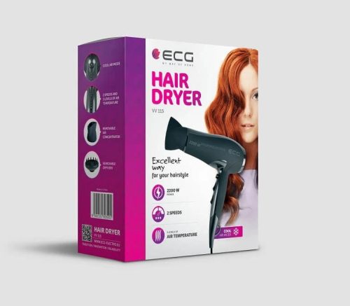 ECG VV115 hajszárító 2200W