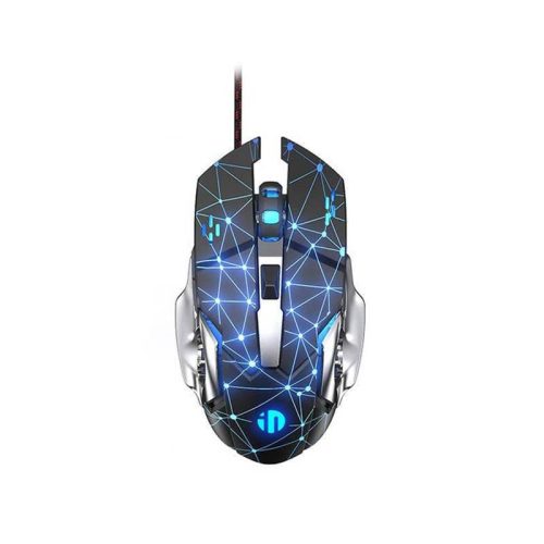Inphic W20 vezetékes gamer egér, fekete