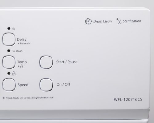 Vivax WFL-120716CS elöltöltős mosógép 7 kg