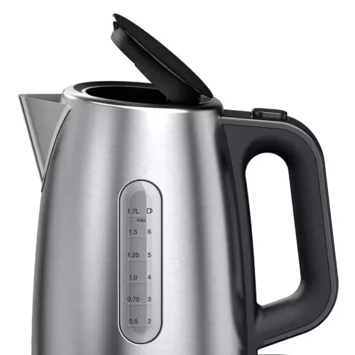 Braun WK1500BK vízforraló, rozsdamentes acél, fekete
