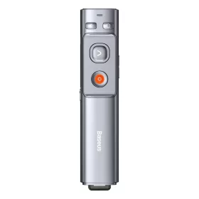   Baseus WKCD000013 lézer prezenter, pointer távirányító szürke