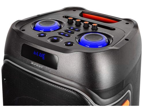 Trevi XF 3600 PRO vezeték nélküli, 200W-os hordozható hangfal karaokehoz, bulizáshoz, szabadtéri rendezvényhez