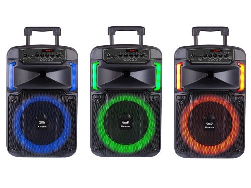 Trevi XF 370 XFest hordozható hangszóró és média lejátszó lenyűgöző hangminőségfel a felejthetetlen bulikhoz!