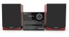 SHARP XL-B512BR Bluetooth mikrohifi rendszer barna fa hangszórókkal