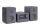 SHARP XL-B514(GY) Tokyo FM bluetooth mikrohifi rendszer szürke fa hangszórókkal