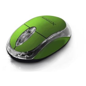   EXTREME VEZETÉK NÉLKÜLI 2.4GHZ OPTIKAI 3D USB EGÉR HARRIER ZÖLD XM105G
