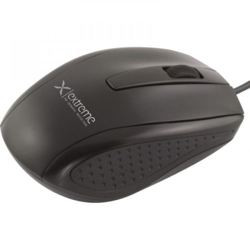 Extreme Bungee 3D-s USB vezetékes optikai egér, fekete