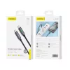 FONENG XS08 kábel USB-C - USB-C PD 60W 1.2m, Fekete