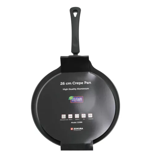 Zokura Z-1086 "Primary" Palacsintasütő indukciós, alumínium, 26 cm