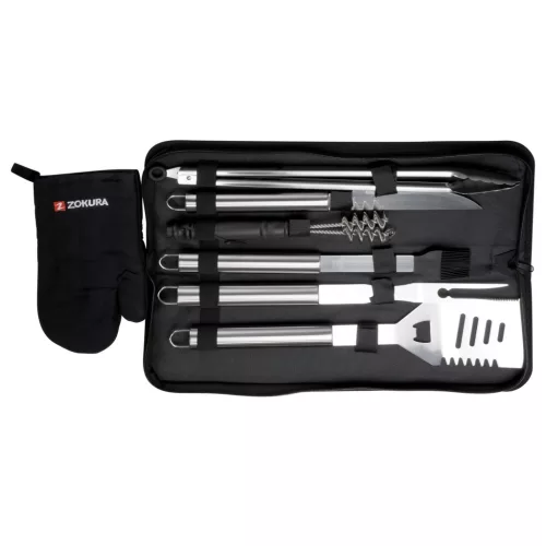 Zokura - 8 darabos grilleszköz készlet Z-1196