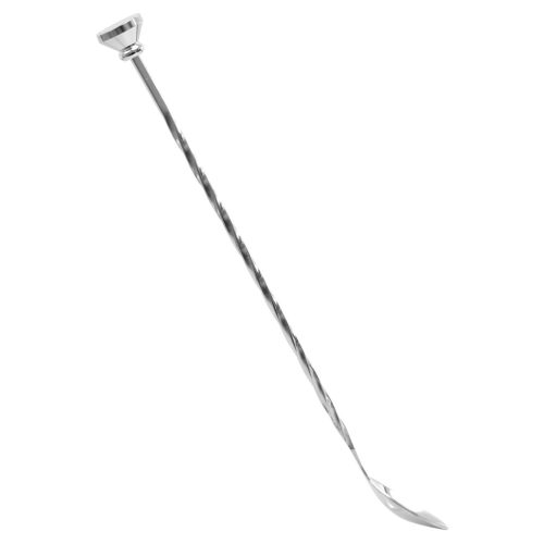 Zokura Z-1347- Koktélkanál, rozsdamentes acél, 27,5cm