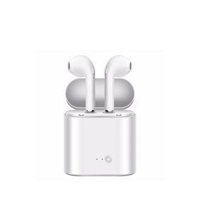 i7s TWS vezeték nélküli bluetooth fülhallgató, fehér