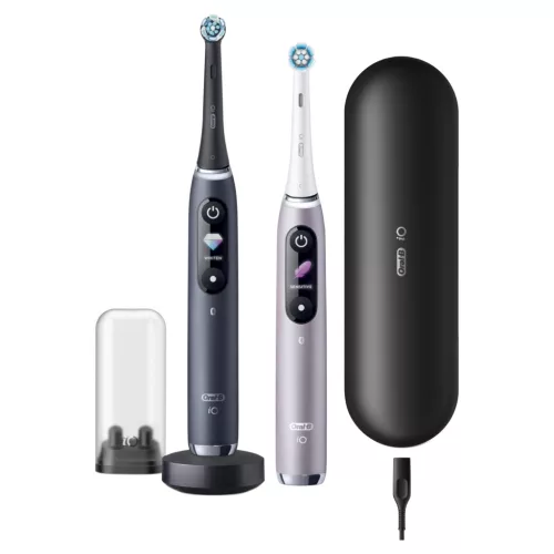 Oral-B iO9 DuoPack elektromos fogkefe Black + Rose