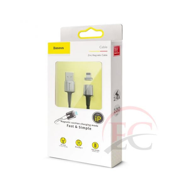 Baseus CALXC-A01 Lightning mágneses kábel 1m, 2,4A